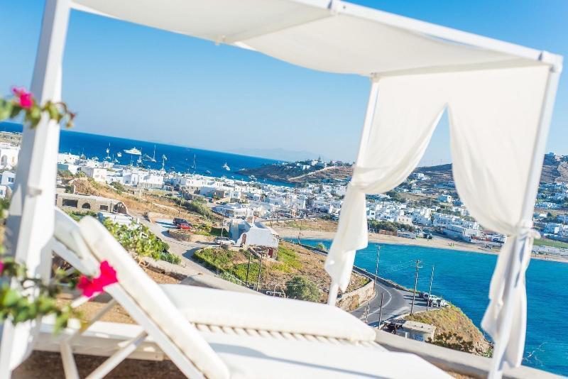 הוילה Mykonos Town The Corfos Hills House מראה חיצוני תמונה