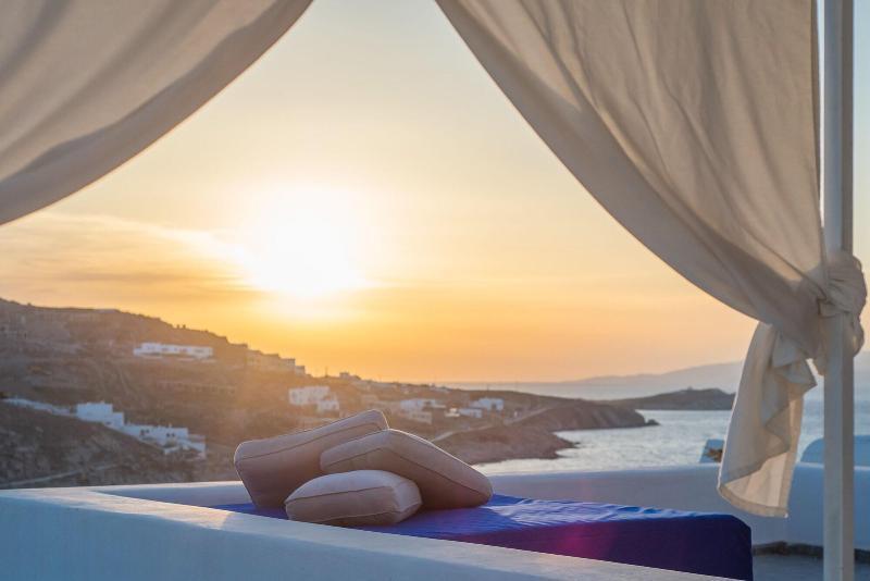 הוילה Mykonos Town The Corfos Hills House מראה חיצוני תמונה