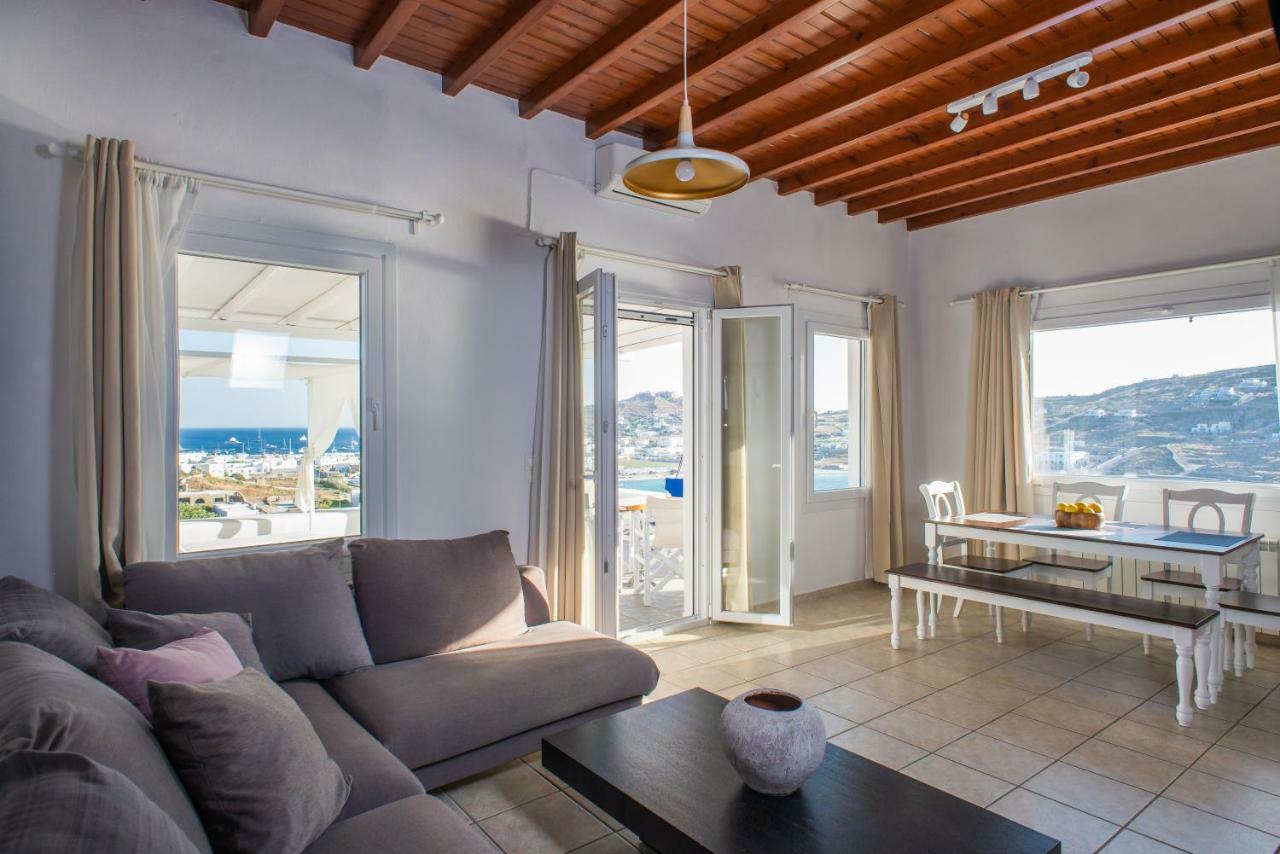 הוילה Mykonos Town The Corfos Hills House מראה חיצוני תמונה