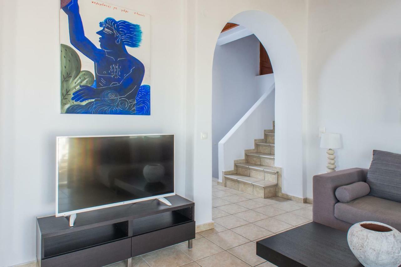 הוילה Mykonos Town The Corfos Hills House מראה חיצוני תמונה